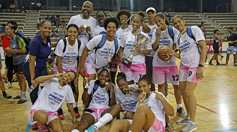 Basquetebol feminino: Prédio (Santiago Sul) sagra-se campeã de Cabo Verde