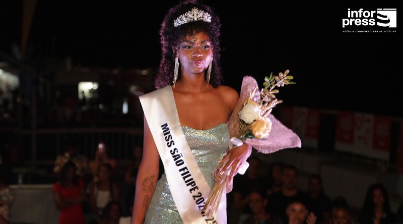São Filipe 2024: Cláudia Teixeira de 23 anos eleita Miss São Filipe 2024