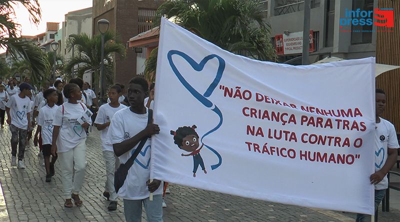 Ilha do Sal promove passeata de sensibilização contra tráfico internacional de seres humanos