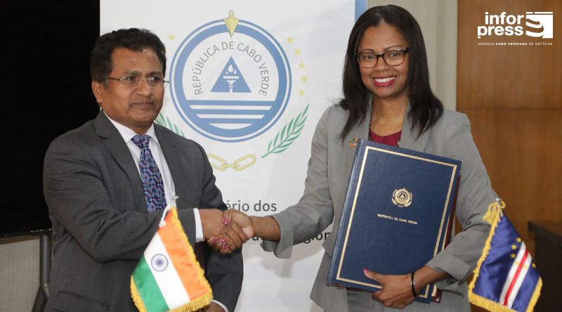 Cabo Verde e Índia reforçam laços de cooperação com assinatura de protocolo