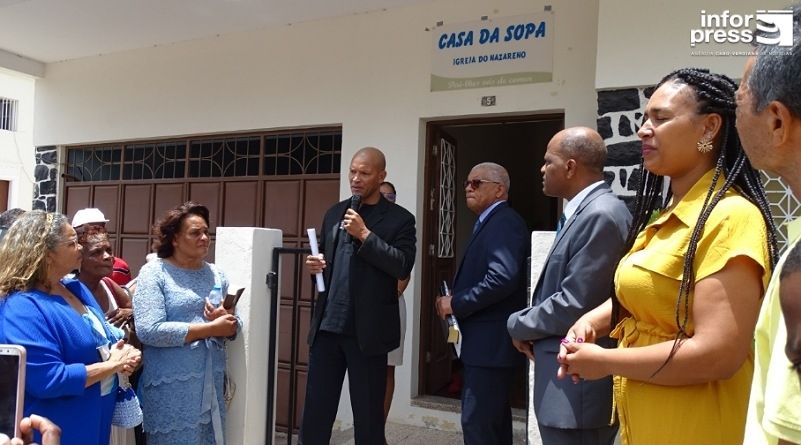 São Vicente: Igreja do Nazareno reabre Casa da Sopa: “É uma bênção para quem tem muito pouco para viver” - utente