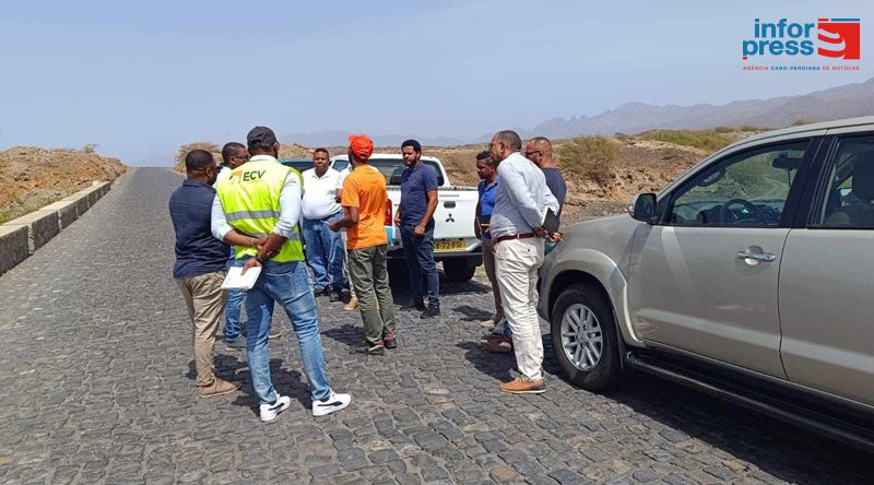 Porto Novo: Empresas realizam visita no âmbito da empreitada para asfaltagem da avenida Amílcar Cabral