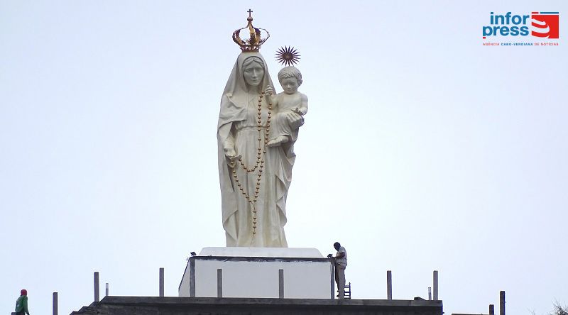 Santo Antão: Estátua de Nossa Senhora do Rosário inaugurada a 26 de Julho