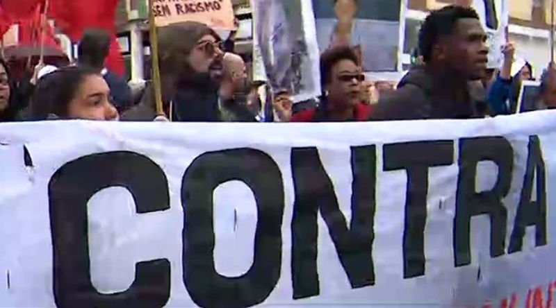 Portugal: Centenas participam em manifestação em Lisboa contra o racismo e xenofobia