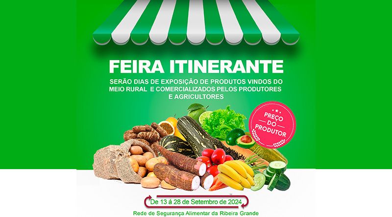 Ribeira Grande: "Feira do Produtor Rural" vai percorrer quatro localidades em Setembro 