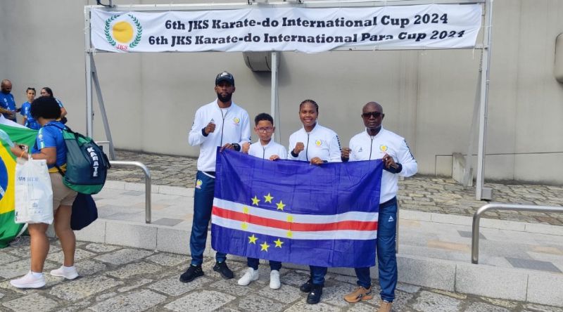 Karaté: JKS Cabo Verde representa o país no sexto campeonato do Mundo em Tóquio