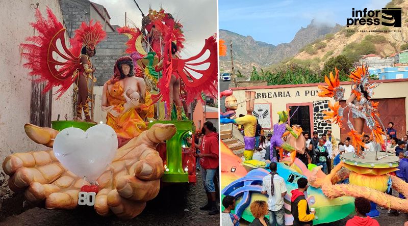 Carnaval/São Nicolau: Trabalhos nos estaleiros dos grupos carnavalescos na reta final