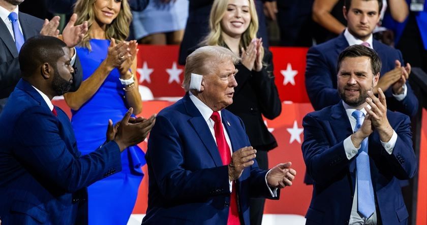 Trump recebido como um herói na convenção do Partido Republicano