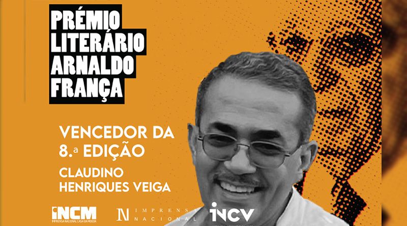Claudino Veiga vence 8.ª edição do prémio literário Arnaldo França com romance Djarbás da Fontarém