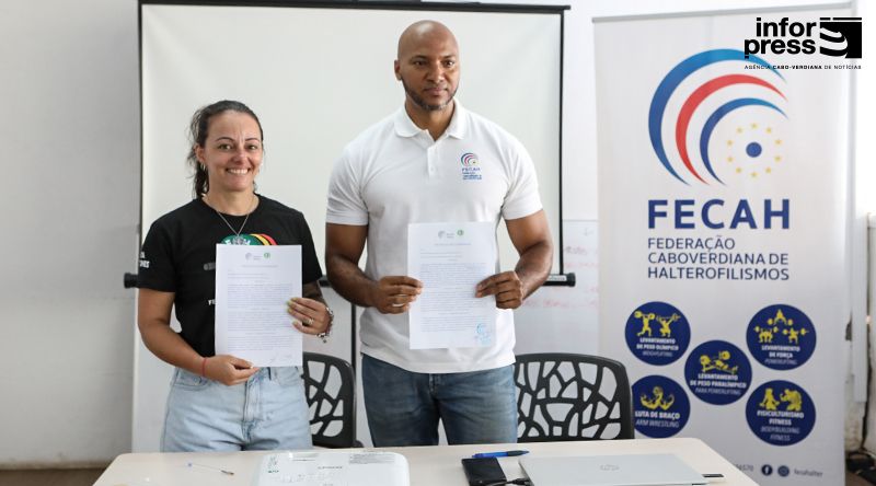 Cabo Verde e Portugal unem forças para desenvolver o halterofilismo lusófono