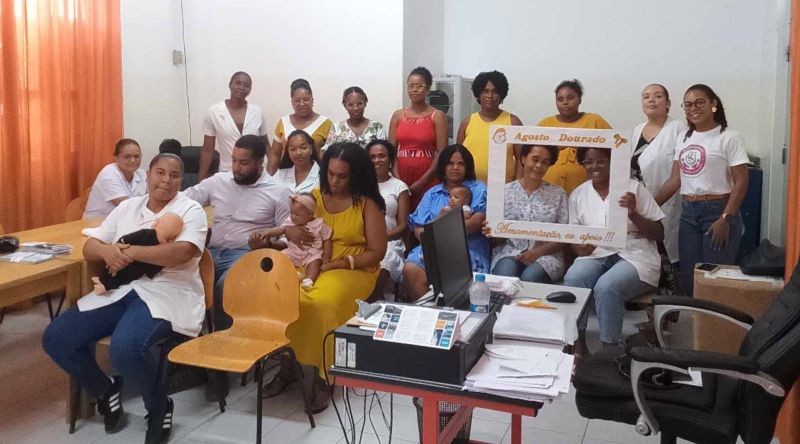 Porto Novo: Delegacia comemora Semana Mundial do Aleitamento Materno com acções de sensibilização