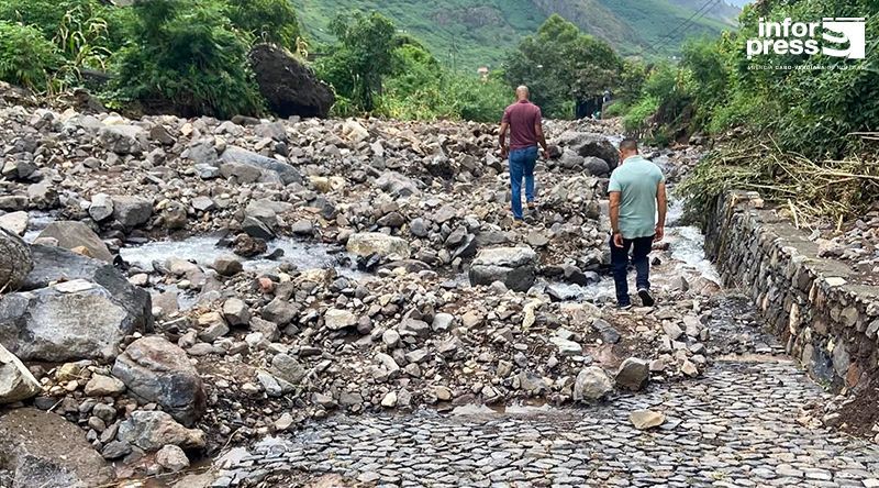 São Nicolau: Governo investe 32 mil contos na recuperação de infraestruturas de rega destruídas pela tempestade Érin