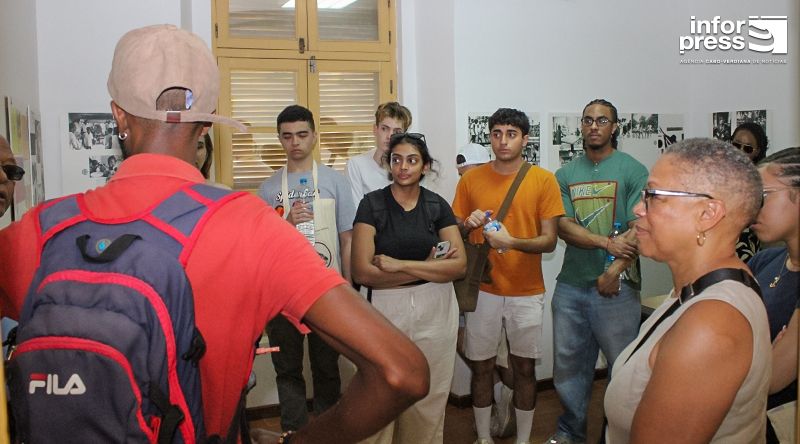 Universitários norte-americanos visitam cidade da Praia para entenderem história e cultura de Cabo Verde 