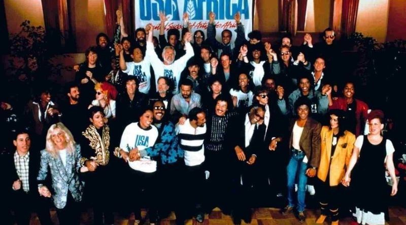 Música ‘We Are The World” um dos singles mais vendidos de todos os tempos completa 40 anos
